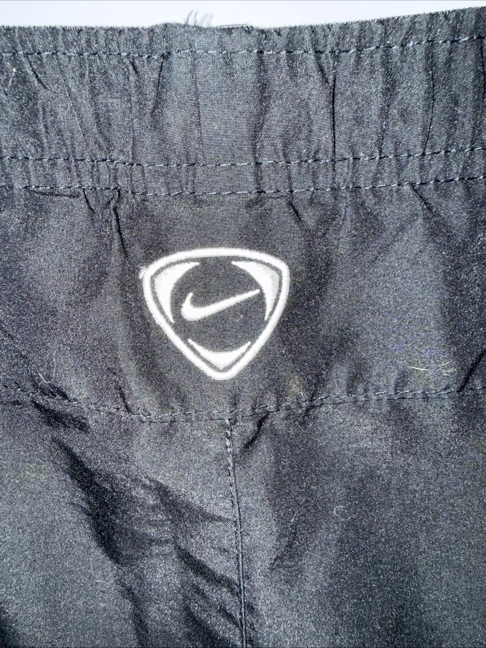 Vintage Y2k 00's Nike Manchester United Nylon Track Pants Drill Blockcore Men'L